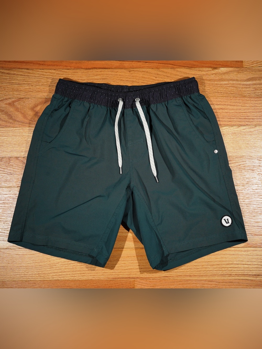 Men's Vuori Kore Lined Shorts - Green - S Small